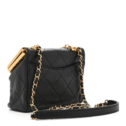 Chanel Lambskin Quilted My Crush Bag Black 3 of 10