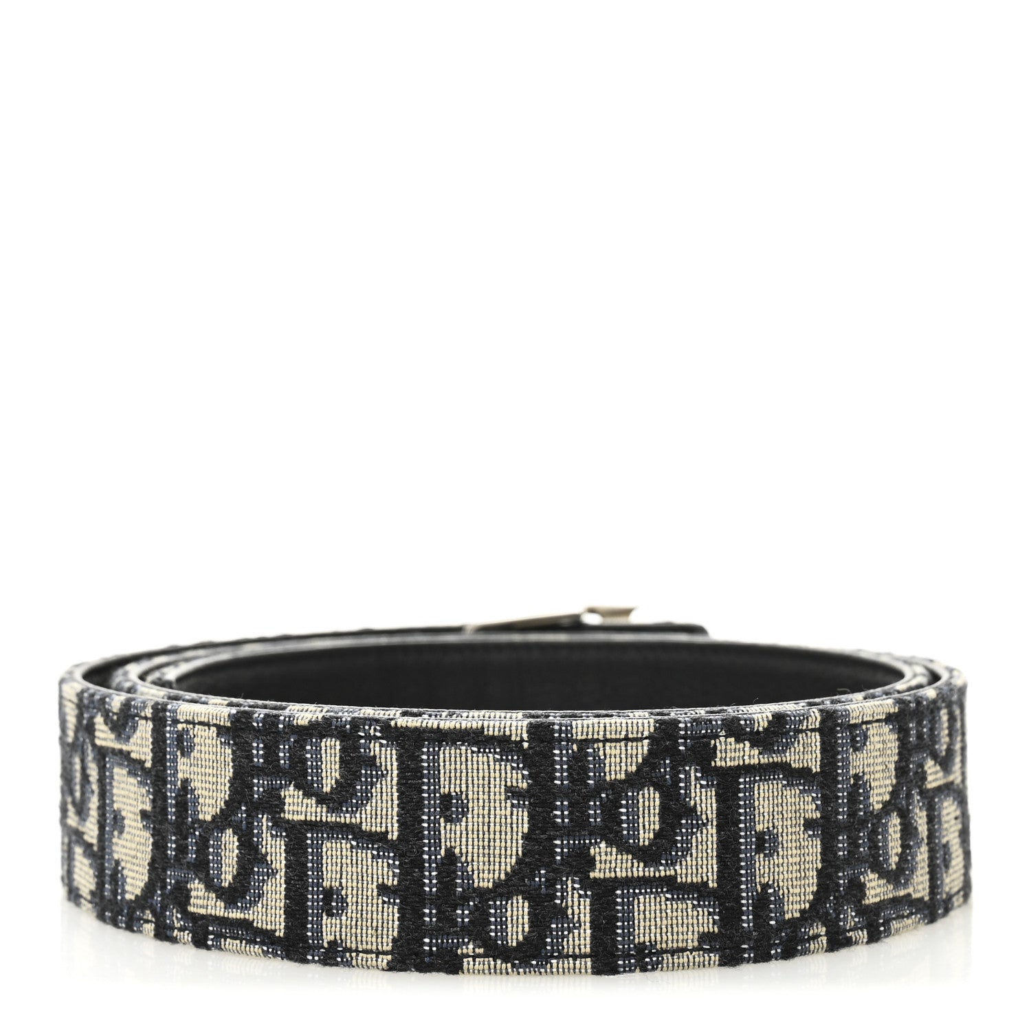 Christian Dior Oblique 35mm Reversible Belt Blue 2 of 5