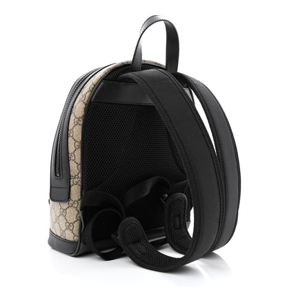 Gucci GG Supreme Monogram Small Eden Day Backpack Black 3 of 12