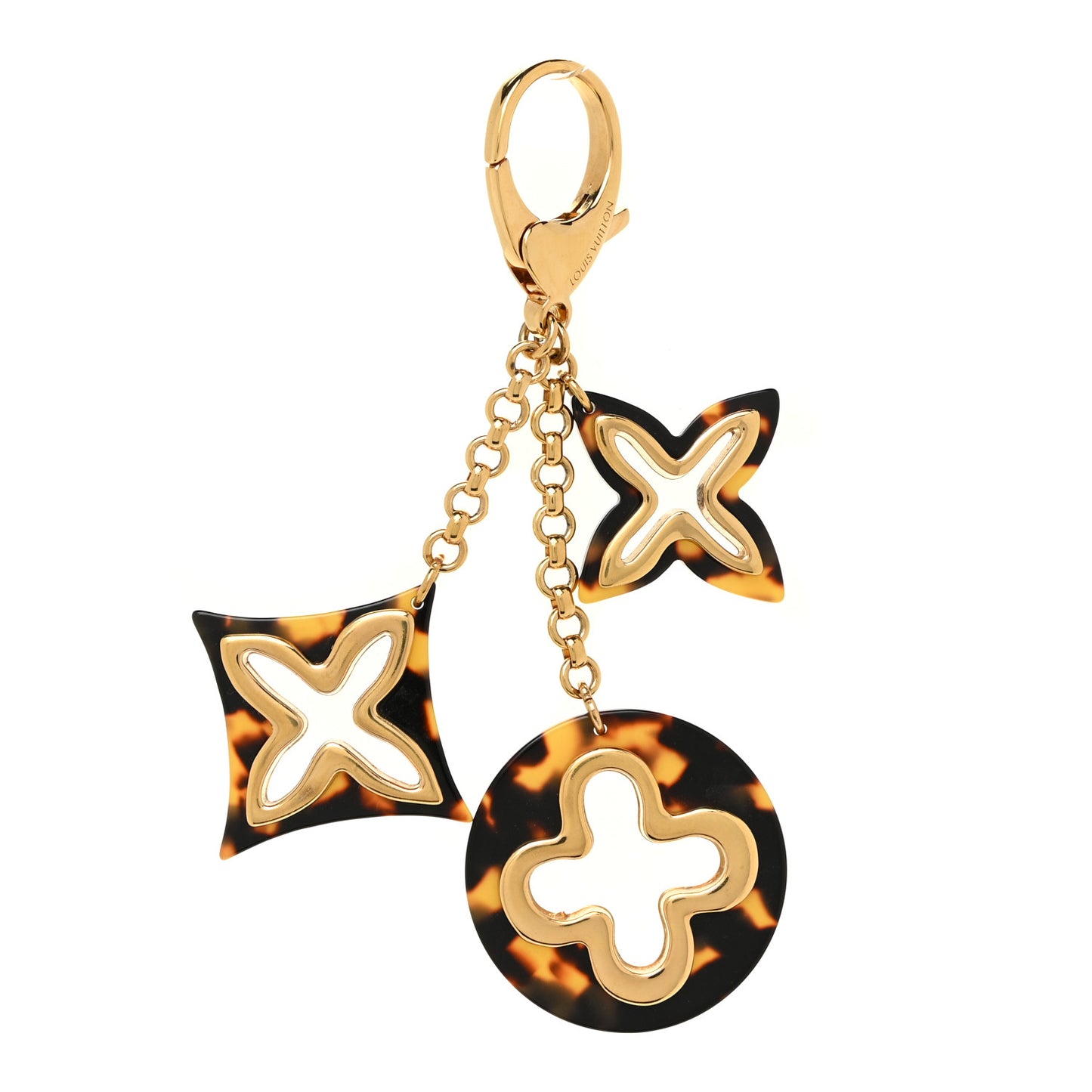 Insolence Bag Charm Ecaille