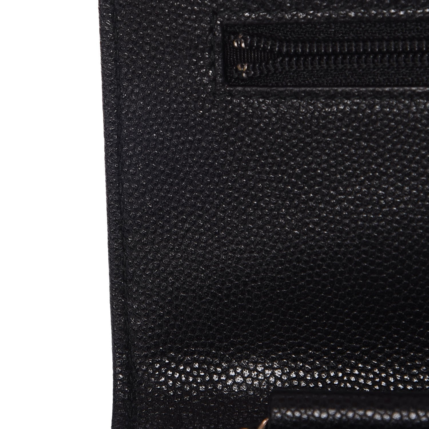 Chanel Caviar Quilted Golden Class Wallet On Chain WOC Black 6 of 9