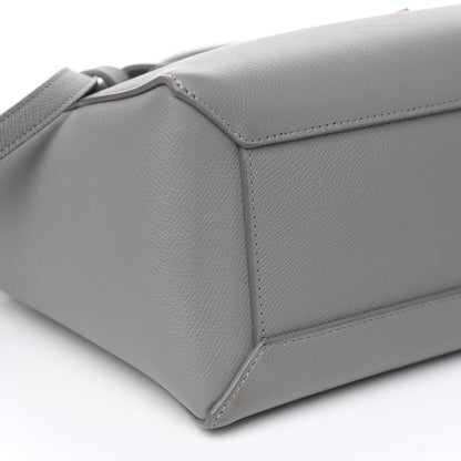 Celine Grained Calfskin Micro Belt Bag Cloud 7 of 10