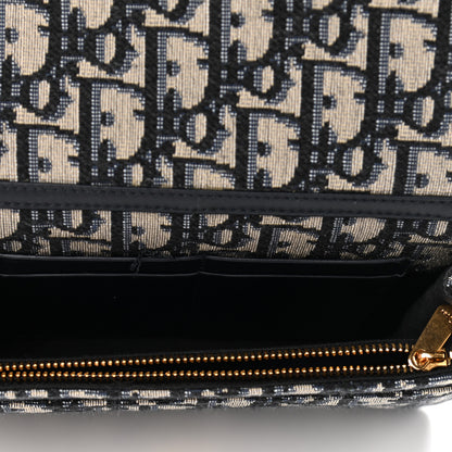 Christian Dior Oblique 30 Montaigne 2-In-1 Pouch Blue 5 of 11
