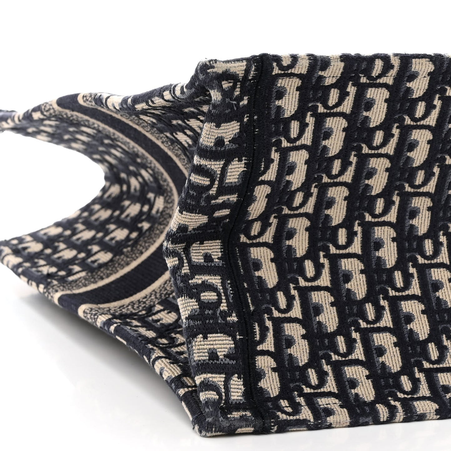 Oblique Large Book Tote Blue Multicolor