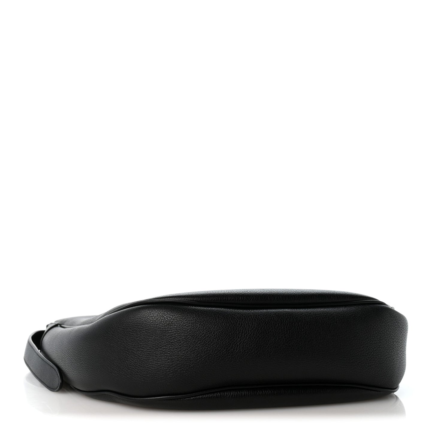 Supple Calfskin Cuir Triomphe Medium Heloise Shoulder Bag Black