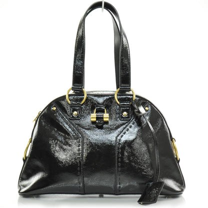 Saint Laurent Patent Medium Muse Black 1 of 9