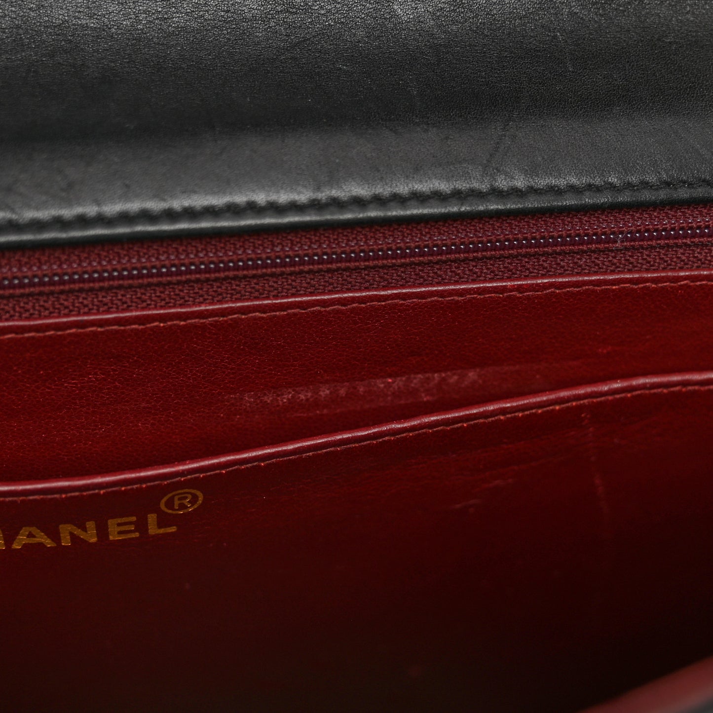 Lambskin Quilted XL Jumbo Single Flap Black