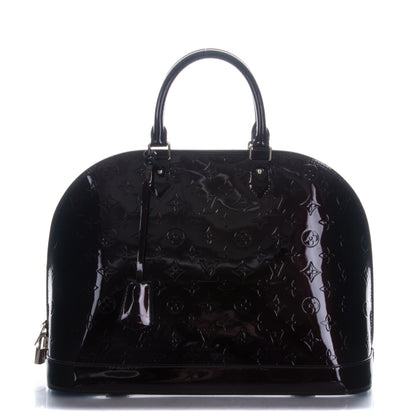 Louis Vuitton Vernis Alma GM Amarante 1 of 7