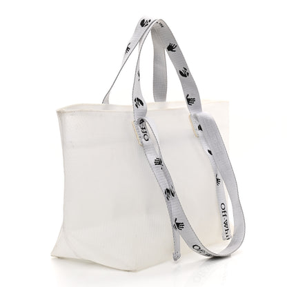 Off-White Nylon Sculpture Tote Bag White 2 of 11