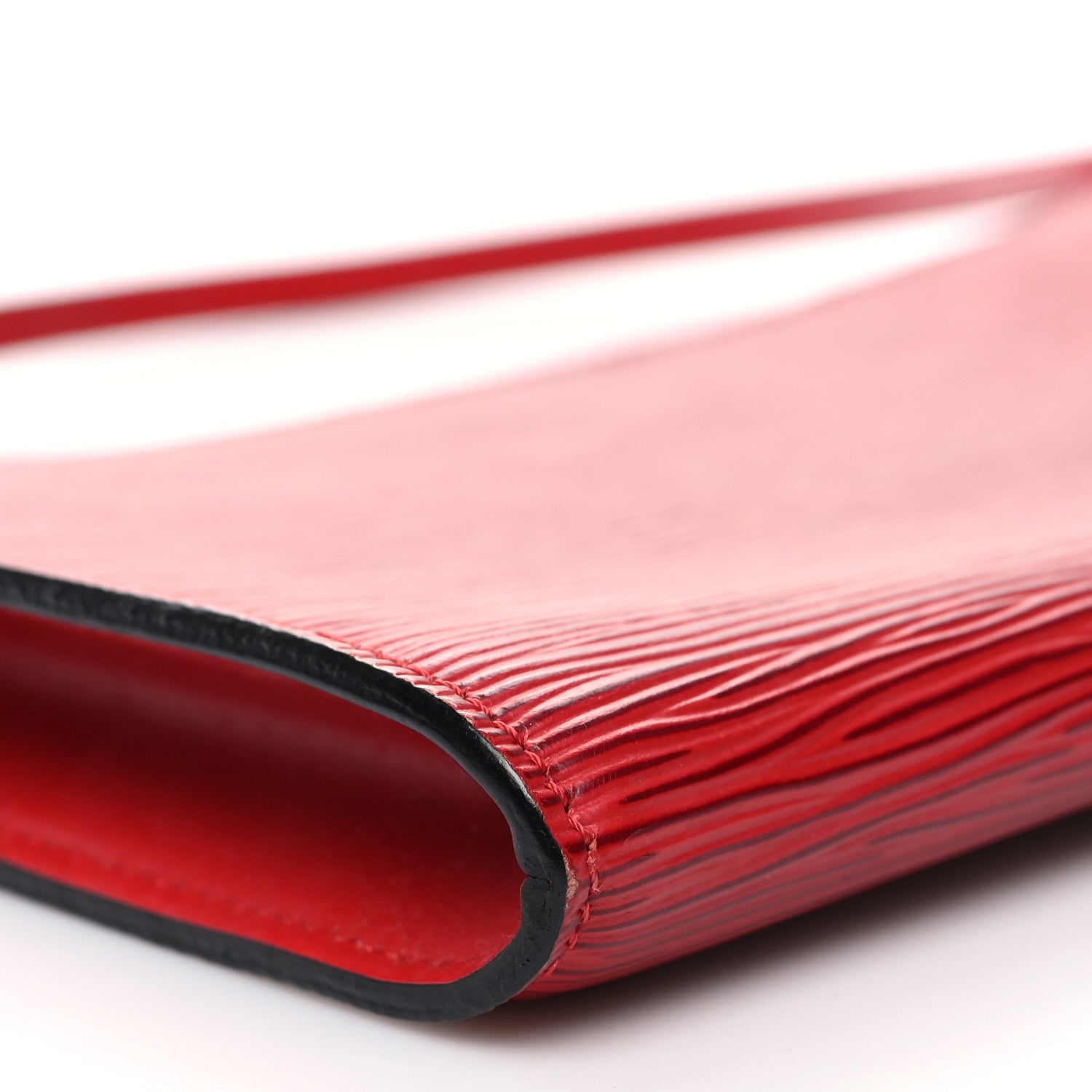 Louis Vuitton Epi Pochette Accessories 24 Castillan Red 8 of 12