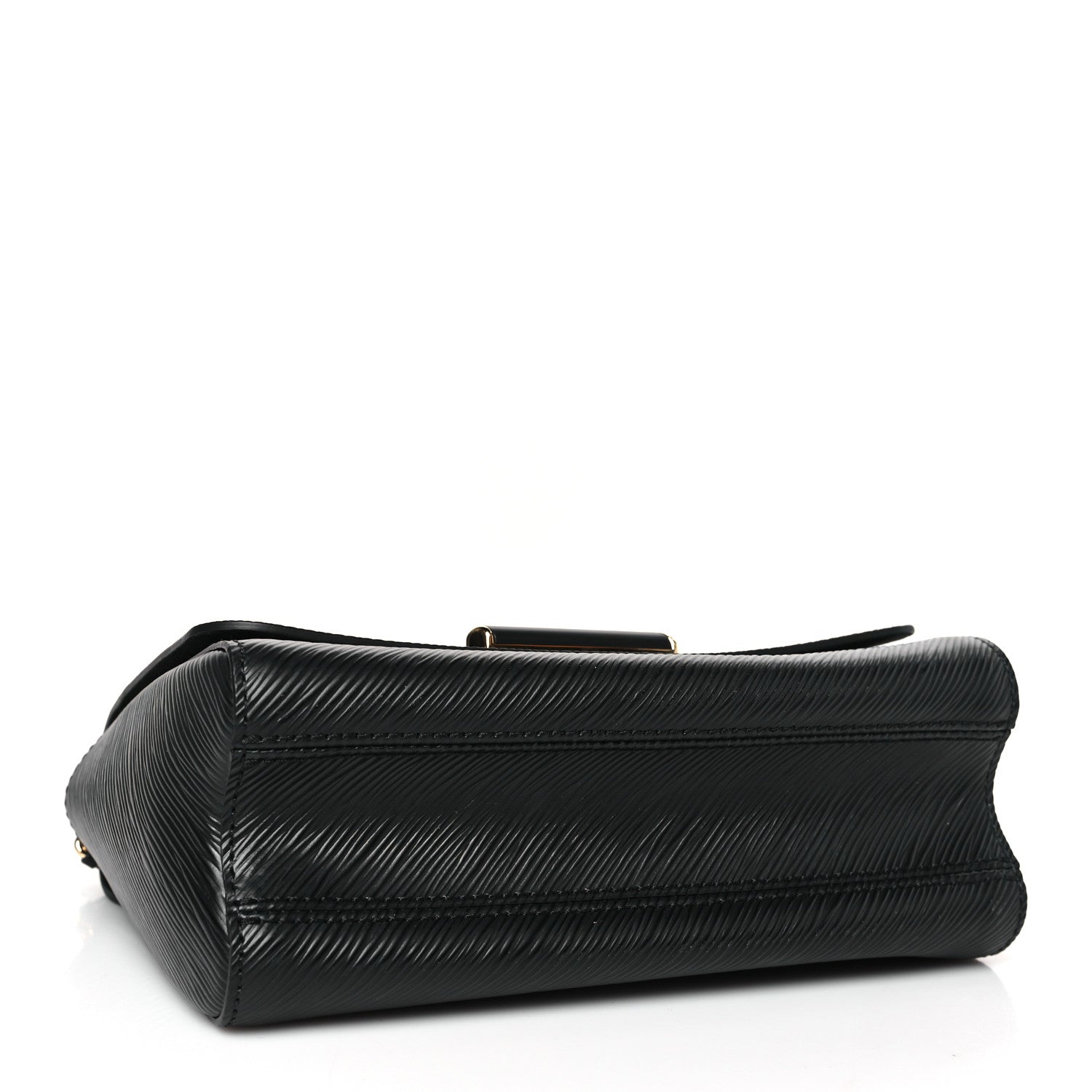 Louis Vuitton Epi Twist Braided Strap Shoulder Bag MM Black 4 of 8
