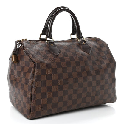Louis Vuitton Damier Ebene Speedy 30 2 of 6