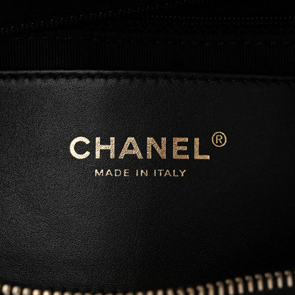 Chanel Lambskin Enamel Quilted Waist Bag Black 6 of 10