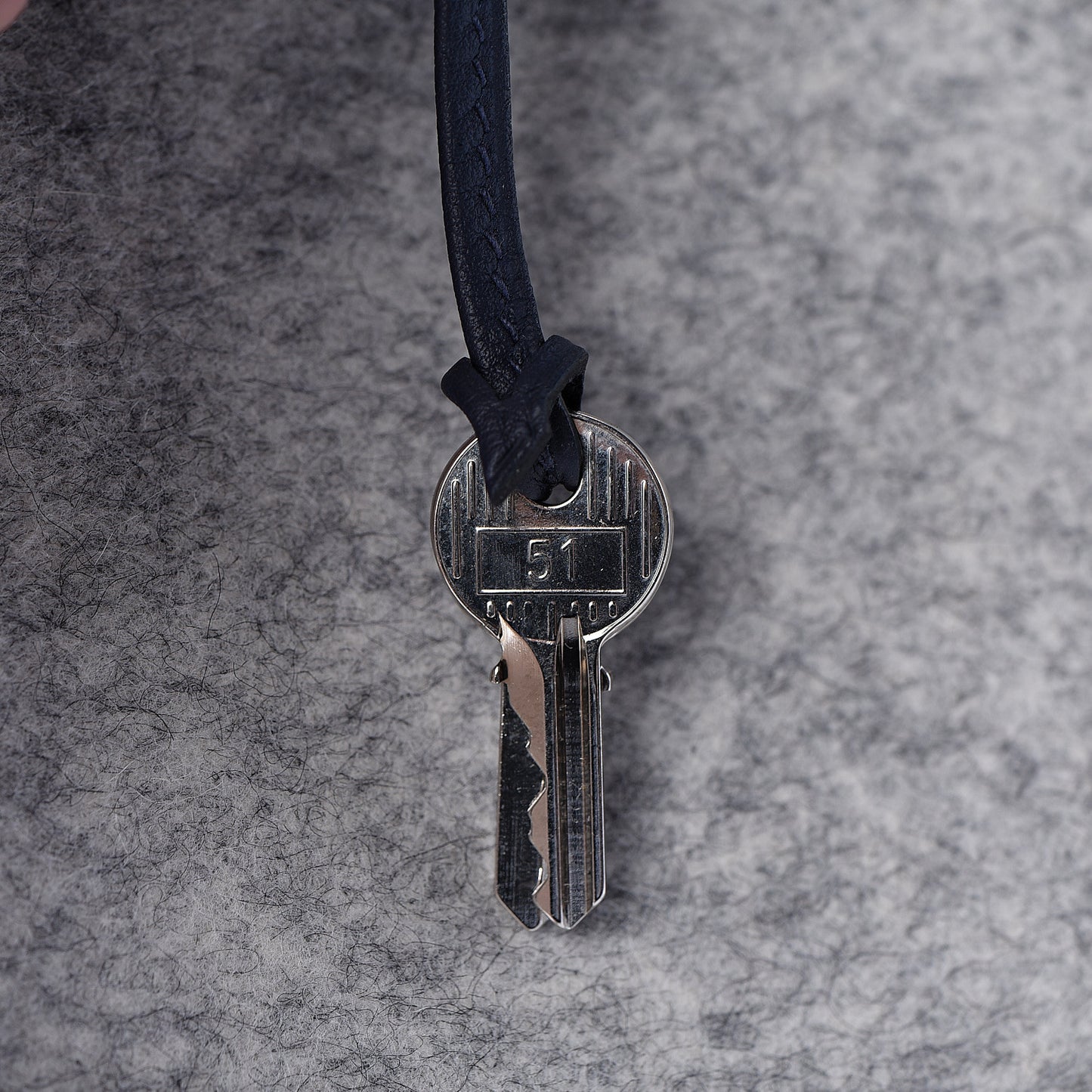 Togo Todoo Feutre HAC Birkin 40 Gris Clair Bleu Nuit