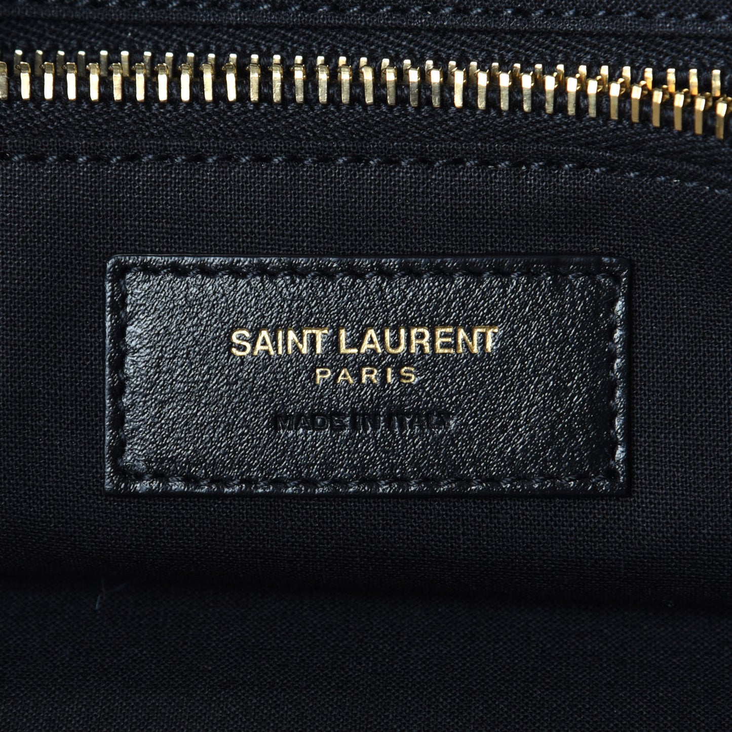 Linen Calfskin Rive Gauche Tote Natural