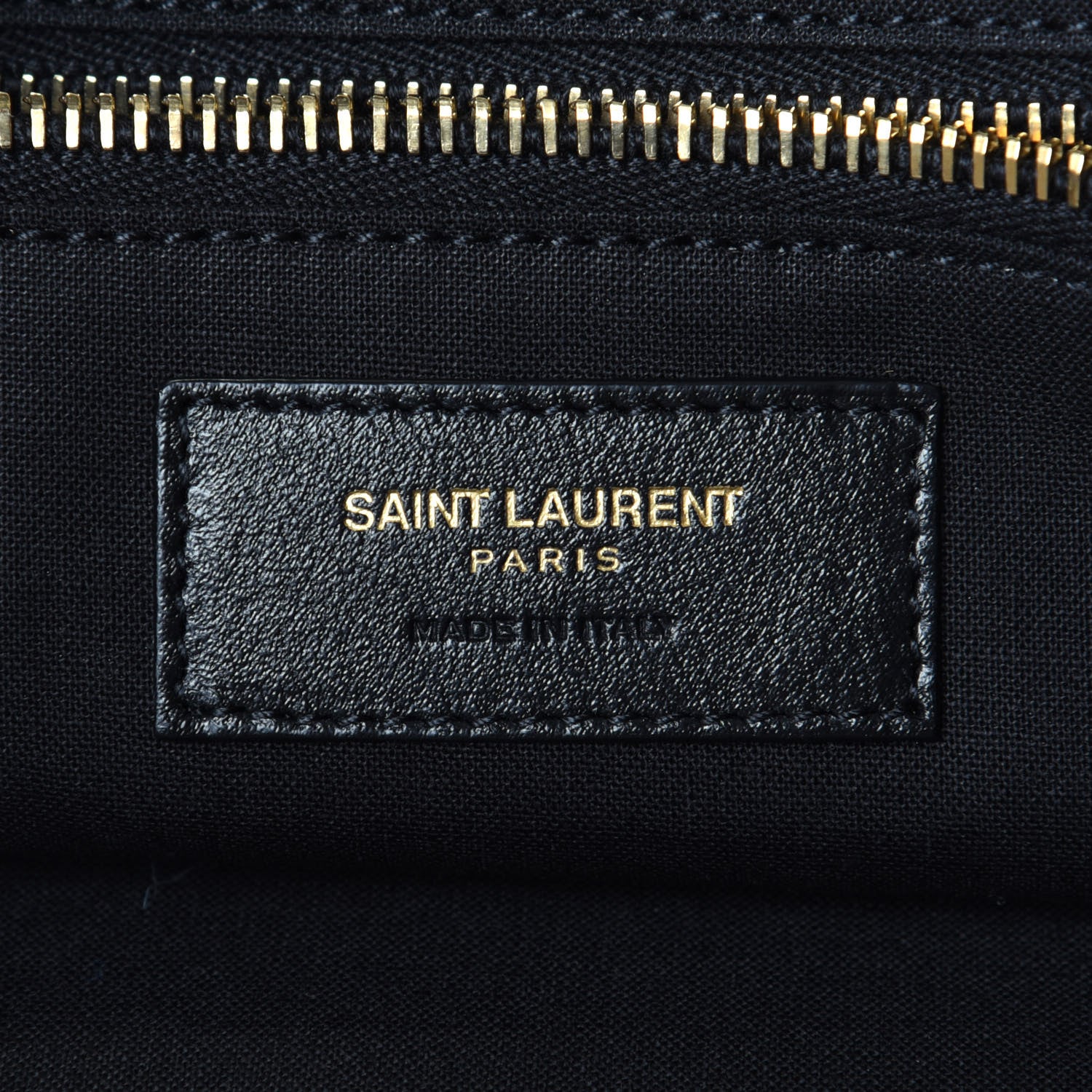 Saint Laurent Linen Calfskin Rive Gauche Tote Natural 5 of 9