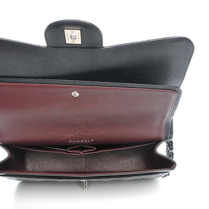 Chanel Caviar Quilted Jumbo Double Flap Black 5 of 12