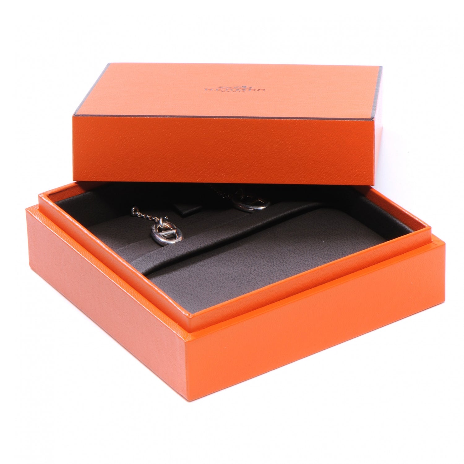 Hermes Sterling Silver Farandole Drop Earrings 2 of 4