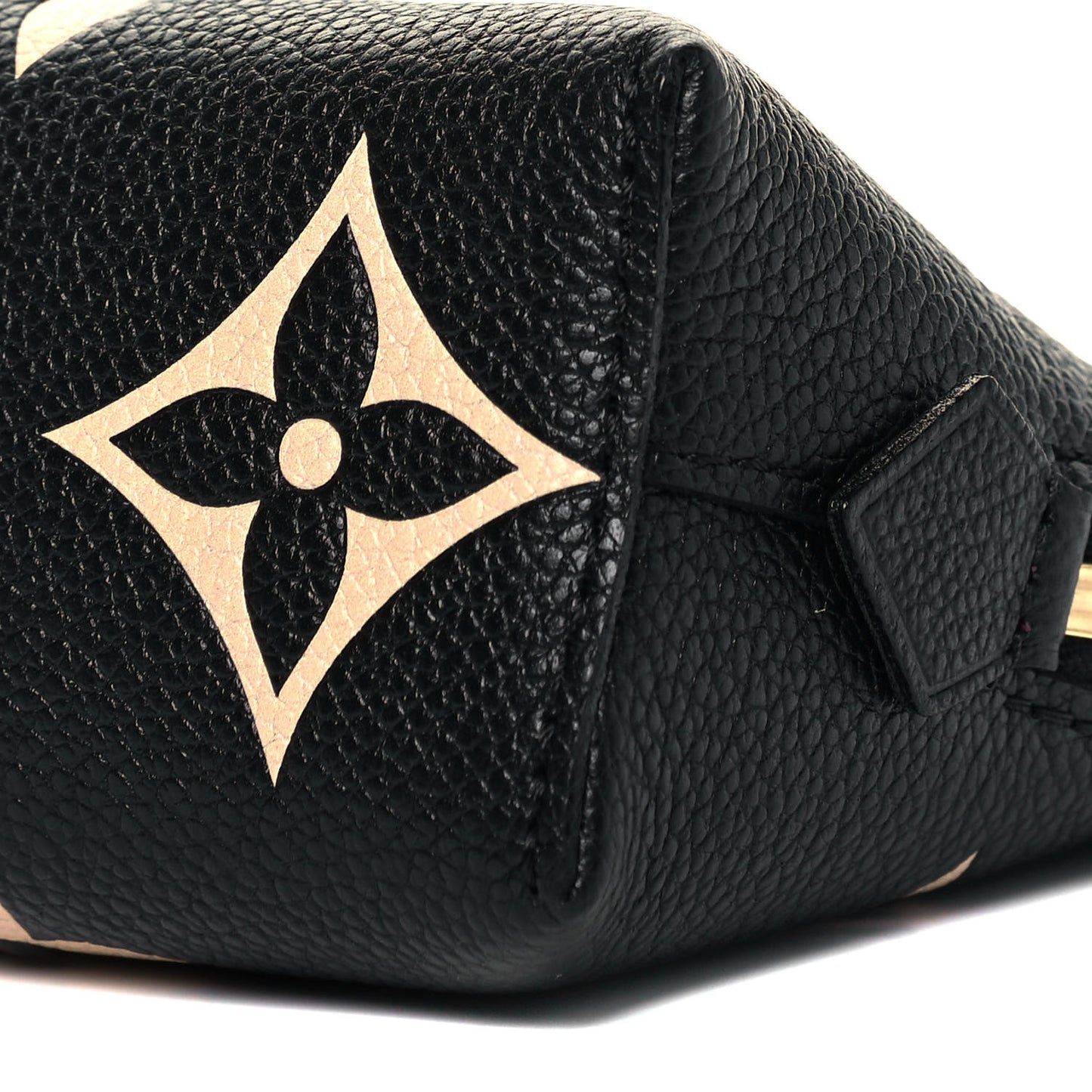 Empreinte Monogram Giant Cosmetic Pouch Black Beige