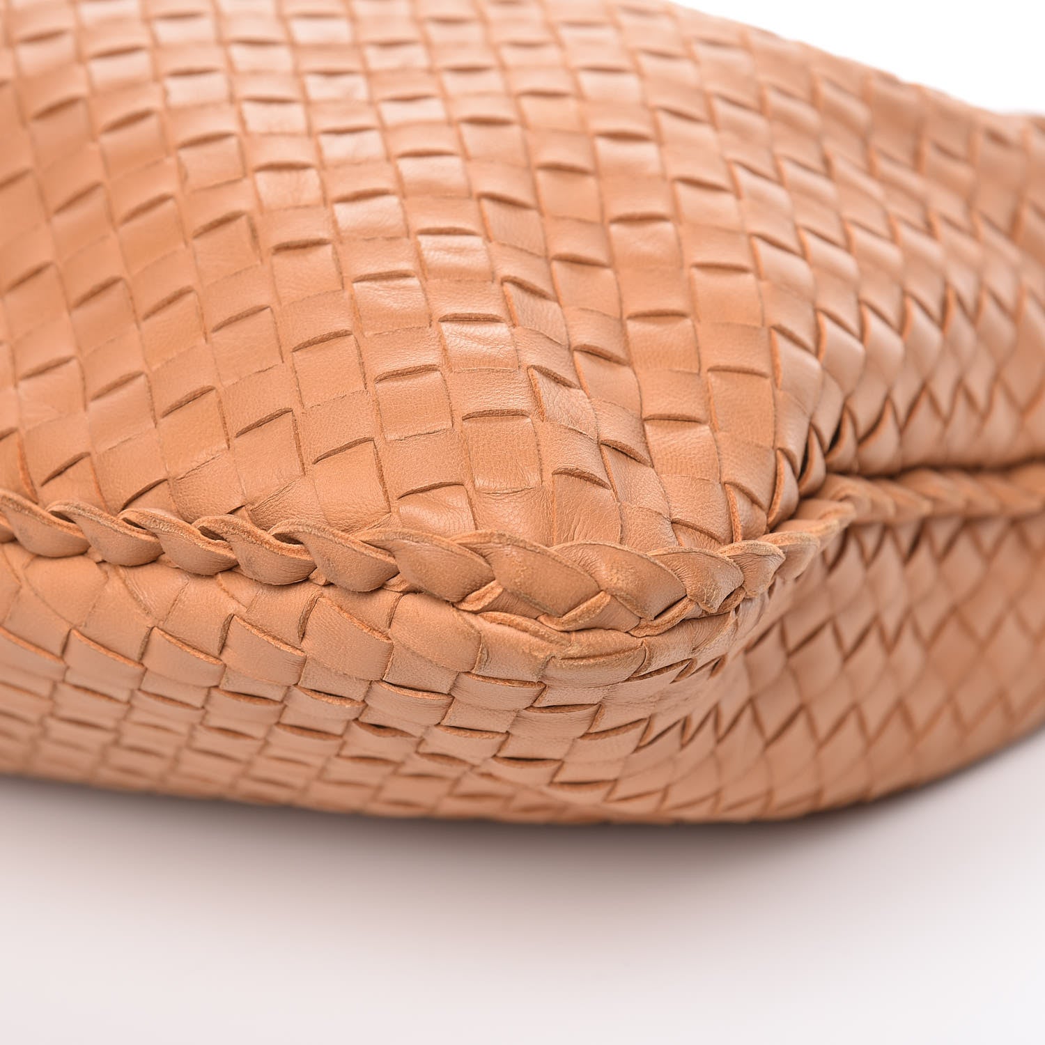 Bottega Veneta Nappa Intrecciato Large Veneta Hobo Noce 16 of 17