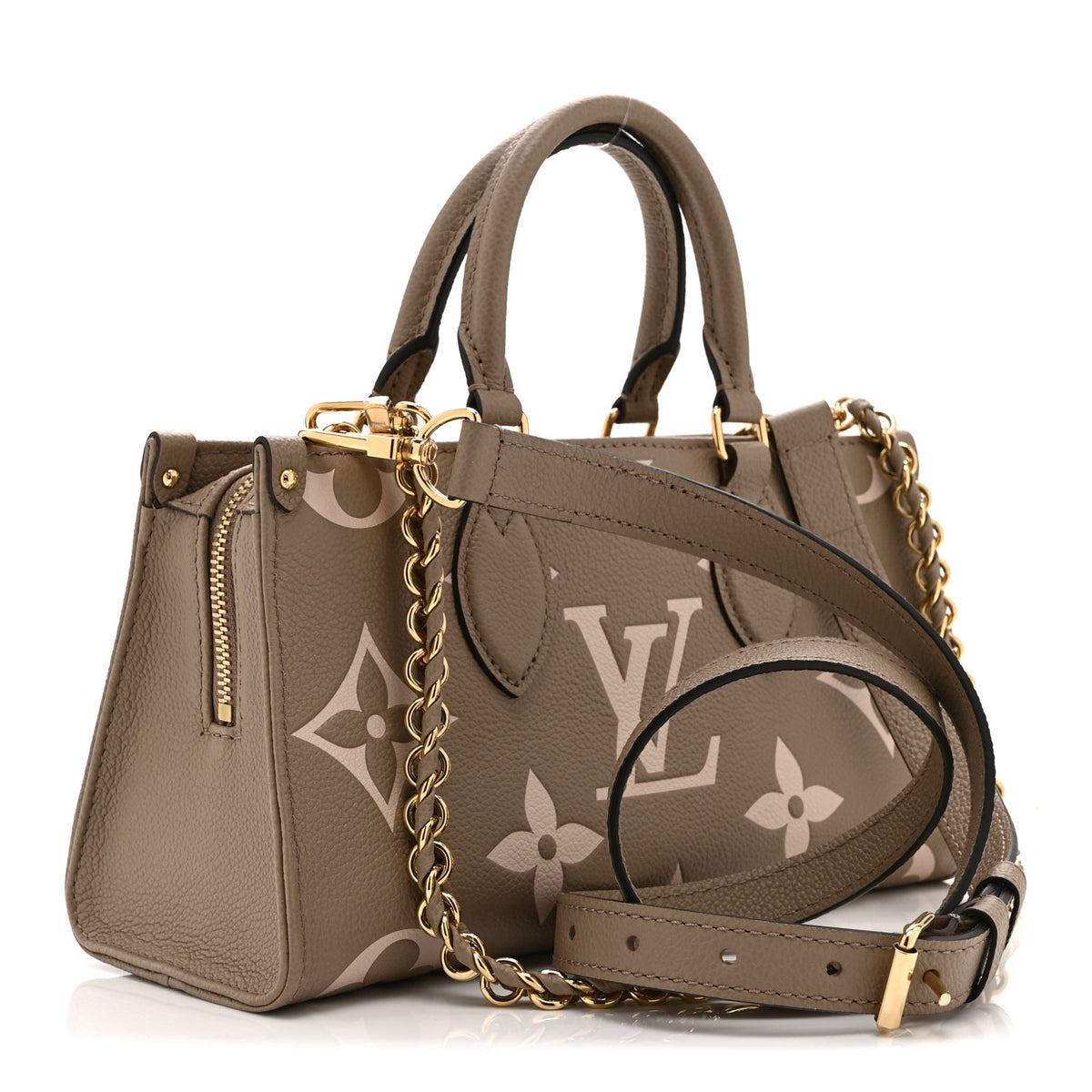 Louis Vuitton Empreinte OnTheGo East West Dove Cream 3 of 10