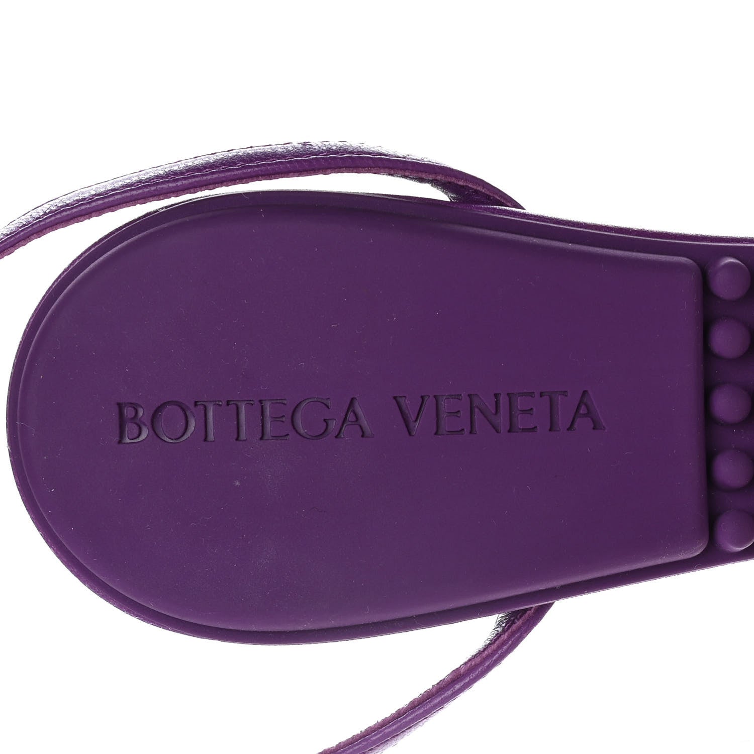 Bottega Veneta Lambskin Dot 90mm Sandals 37 Gumdrop 6 of 7