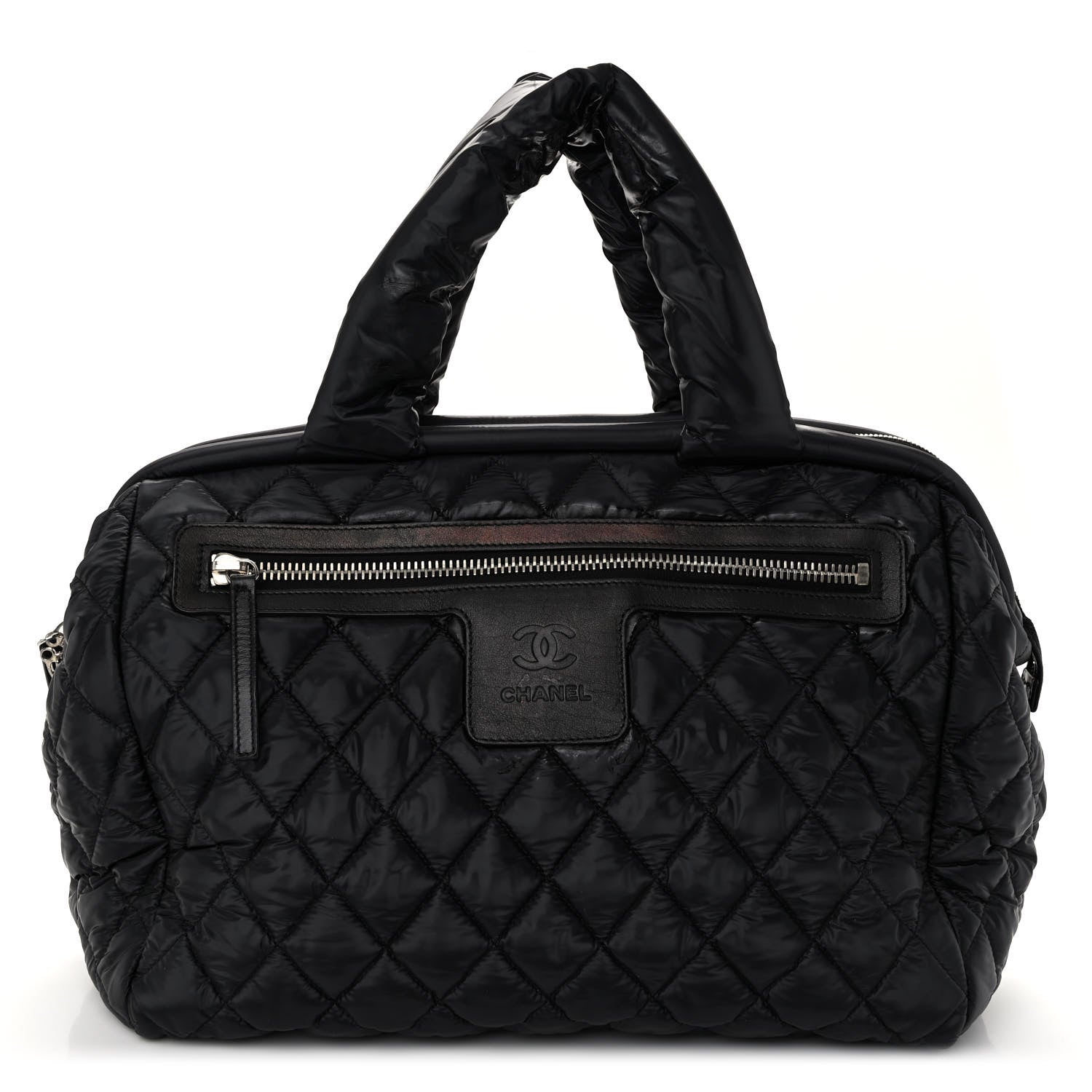Chanel Nylon Quilted Medium Coco Cocoon Tote Black 1 of 11