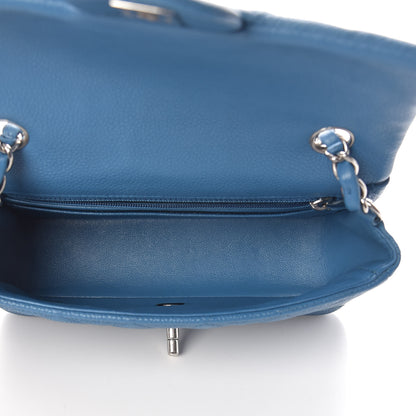 Chanel Caviar Quilted Mini Rectangular Flap Blue 5 of 10