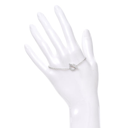 Hermes 18K White Gold Diamond Finesse Bracelet SH 2 of 5