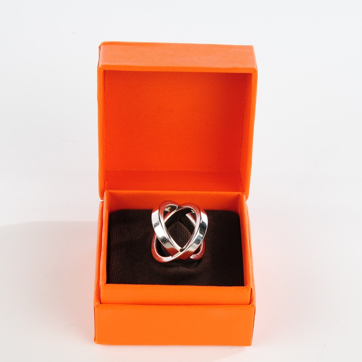 Cosmos Scarf Ring Silver
