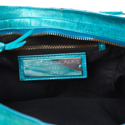 Balenciaga Agneau Classic Hardware City Lagon 8 of 15