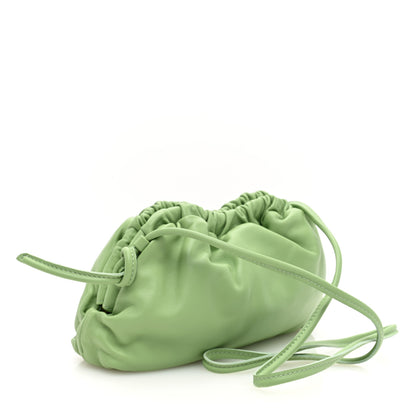 Mansur Gavriel Lambskin Mini Cloud Clutch Seagl 3 of 9