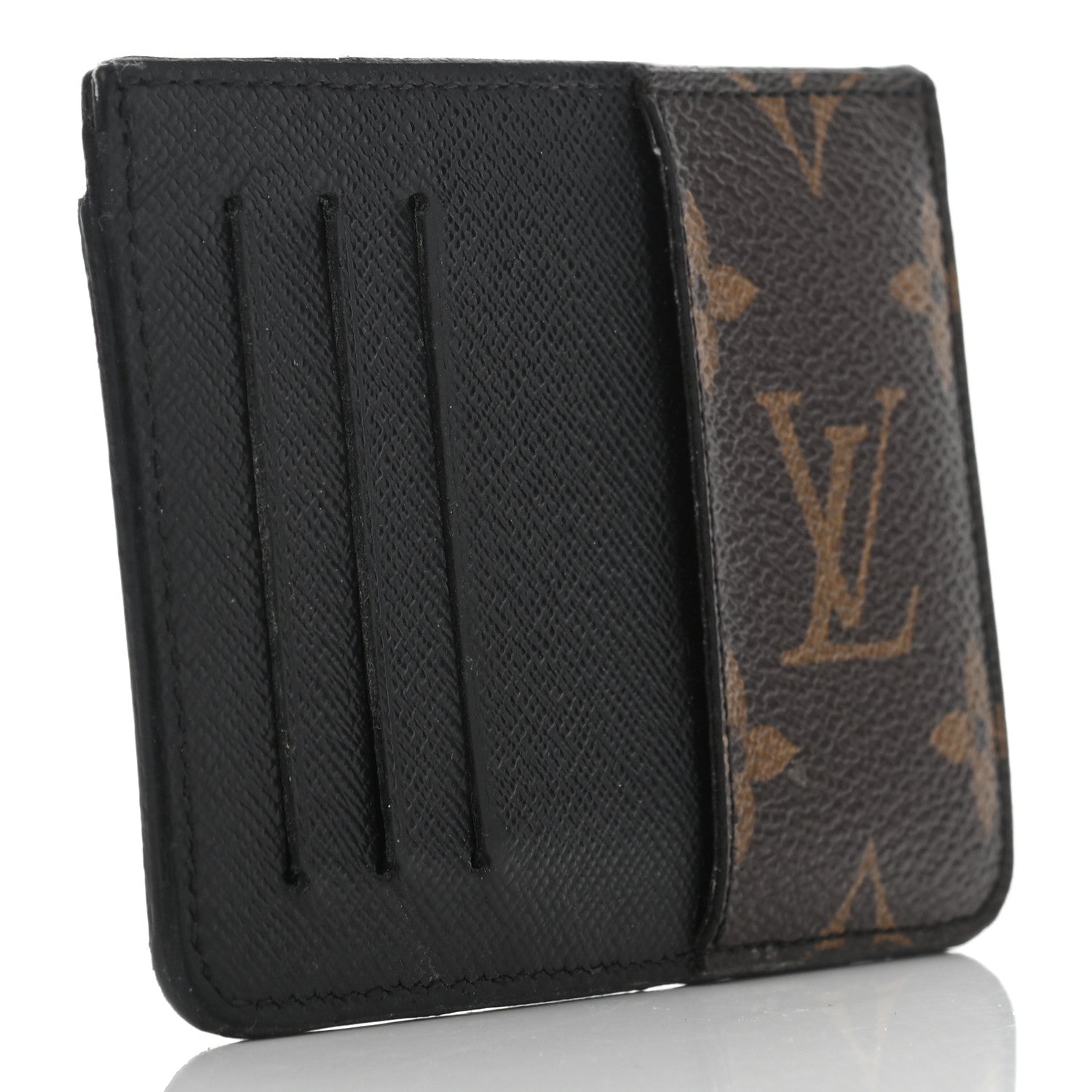 Louis Vuitton Monogram Macassar Neo Porte-Cartes Card Holder 3 of 11