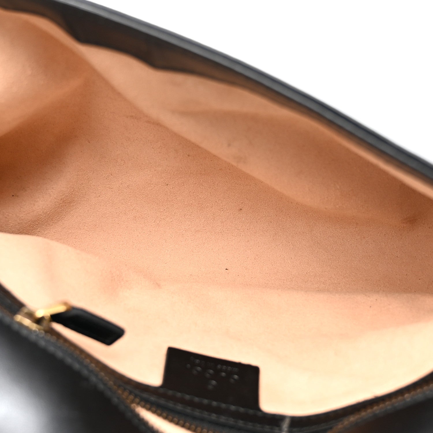 Gucci Calfskin Matelasse Small GG Marmont Shoulder Bag Black 5 of 12