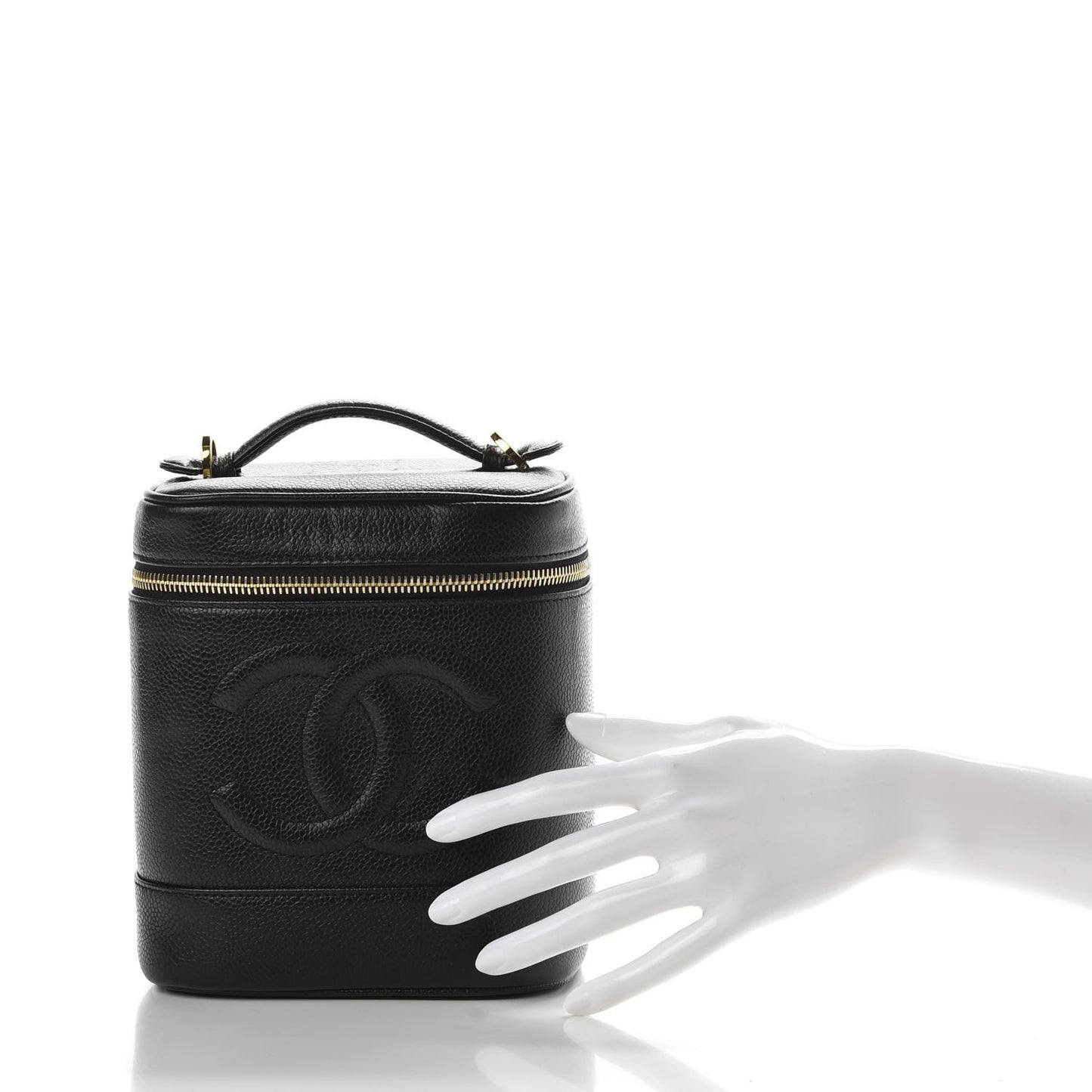 Caviar Vanity Cosmetic Case Black