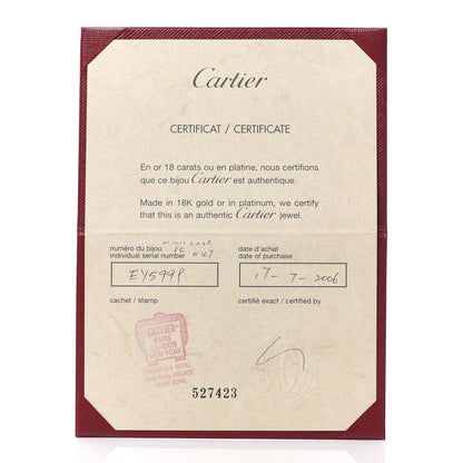 Cartier 18K Pink Gold 3.5mm LOVE Wedding Band Ring 47 4 5 of 5