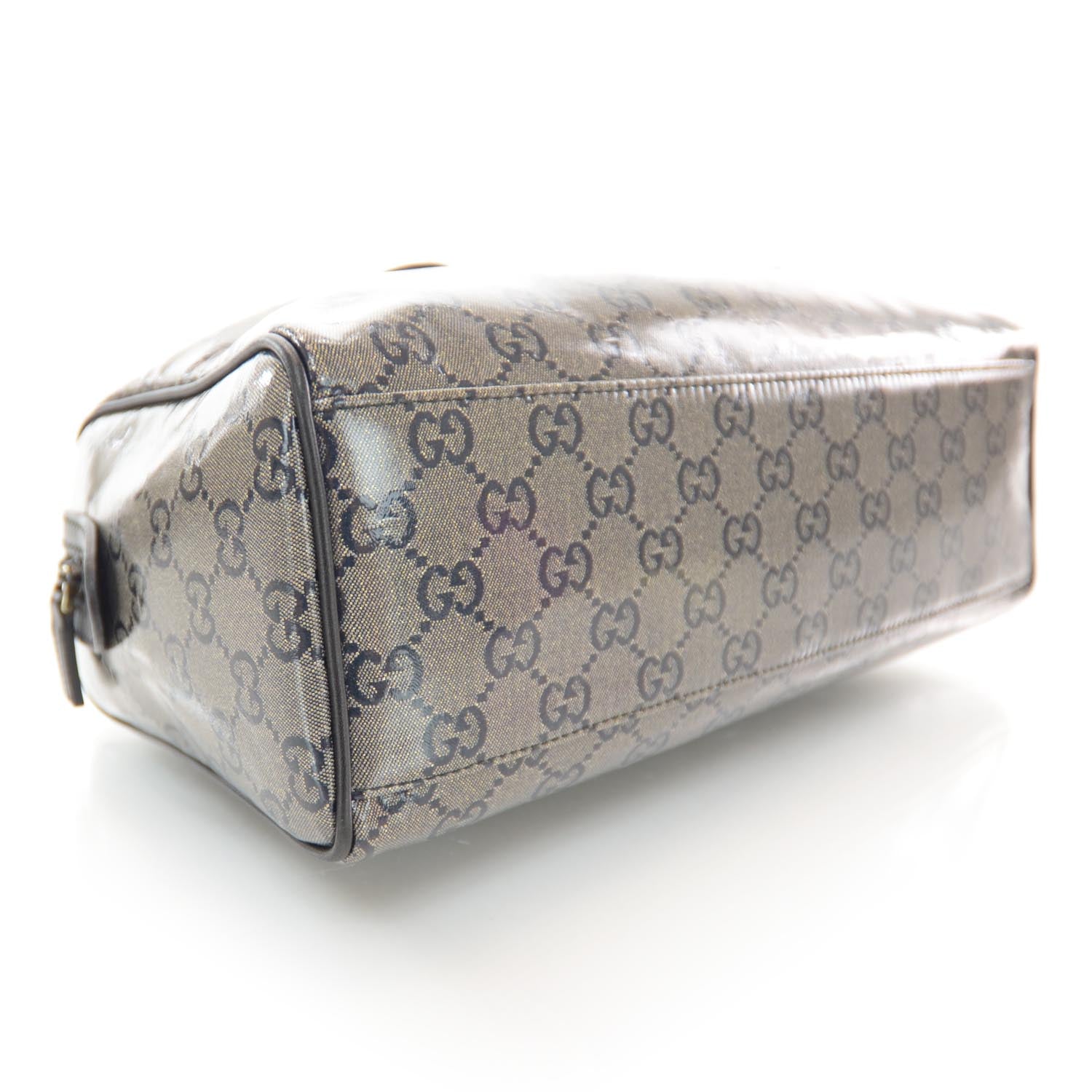 Gucci Crystal Monogram Boston Navy 4 of 8
