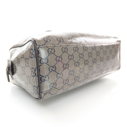 Gucci Crystal Monogram Boston Navy 4 of 8