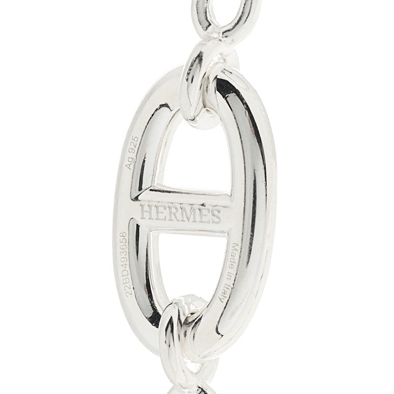 Hermes Sterling Silver Farandole Necklace 120 4 of 6