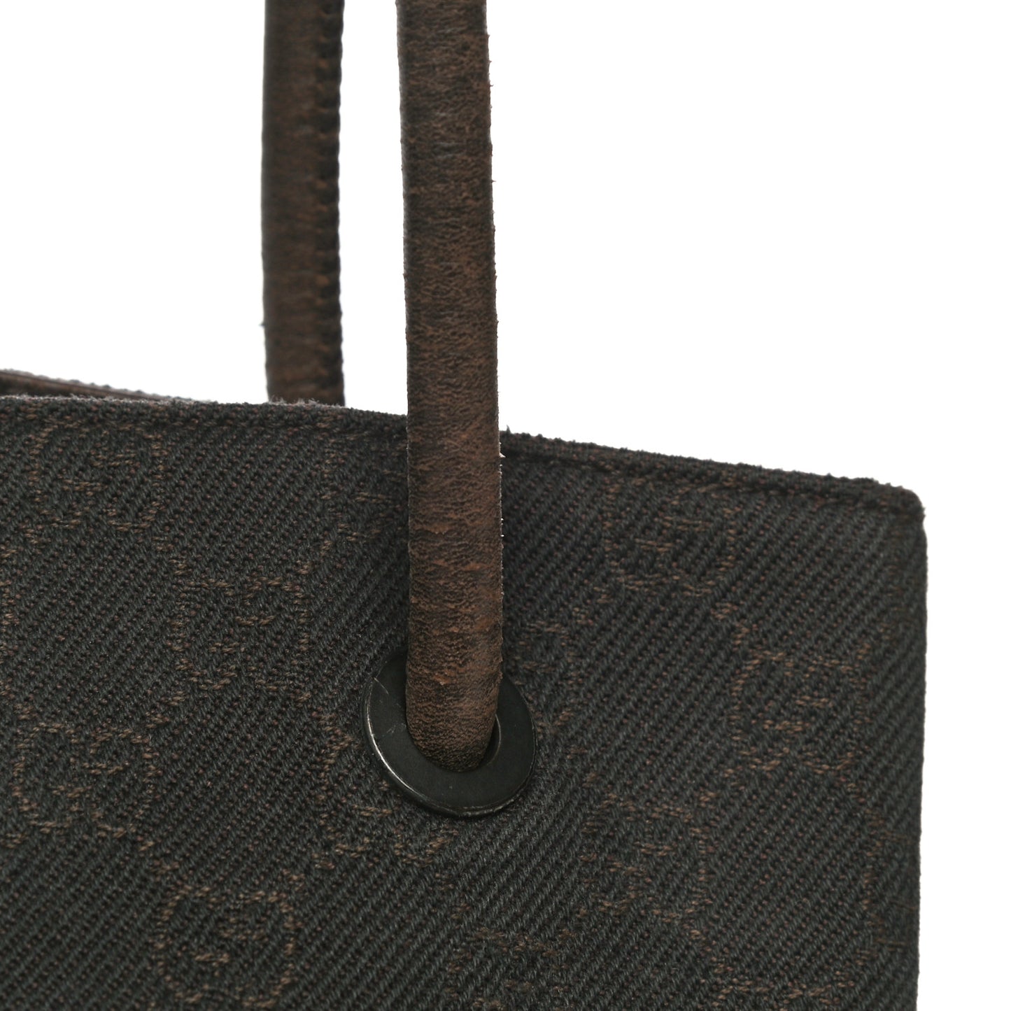 Nylon Monogram Gifford Tote Brown