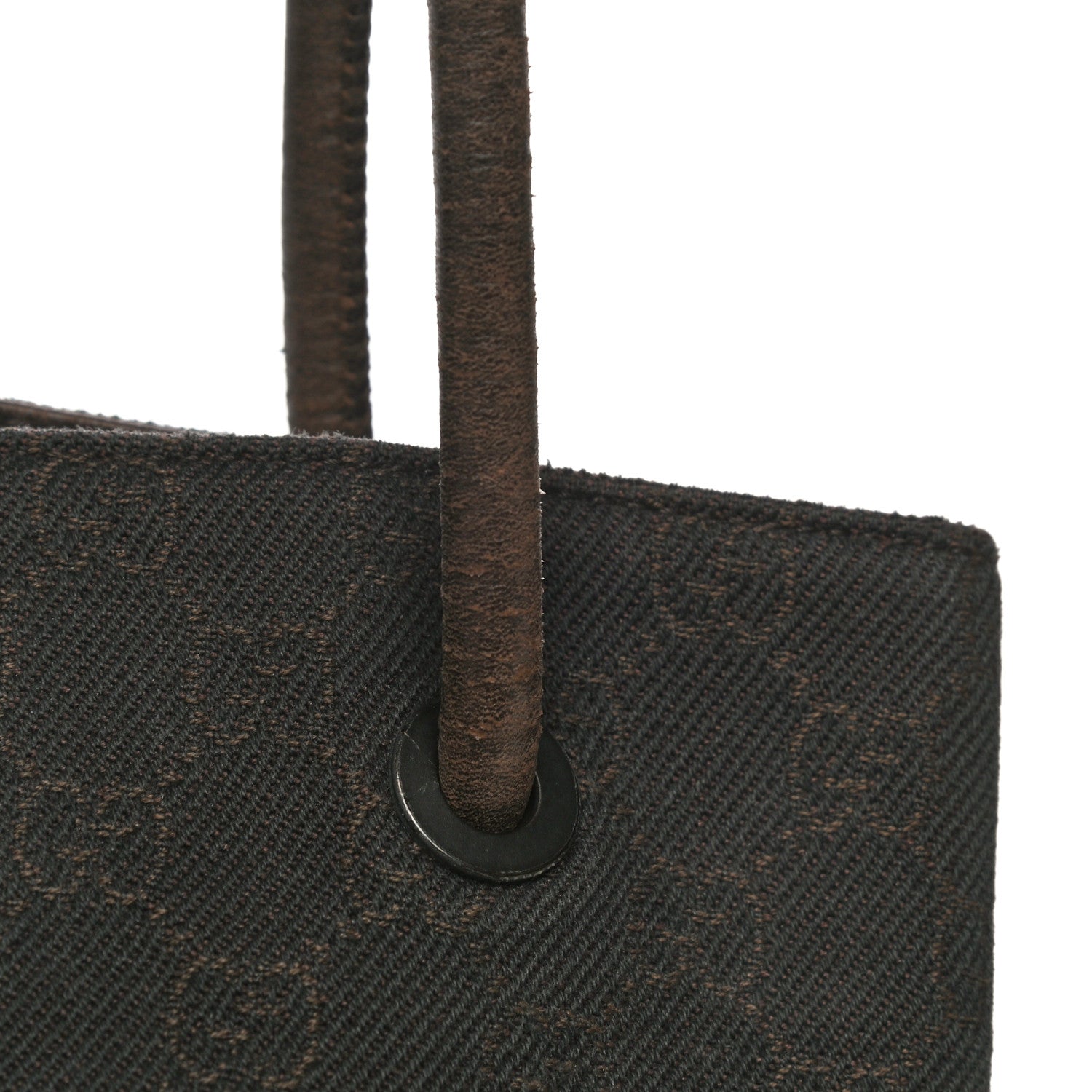 Gucci Nylon Monogram Gifford Tote Brown 17 of 30