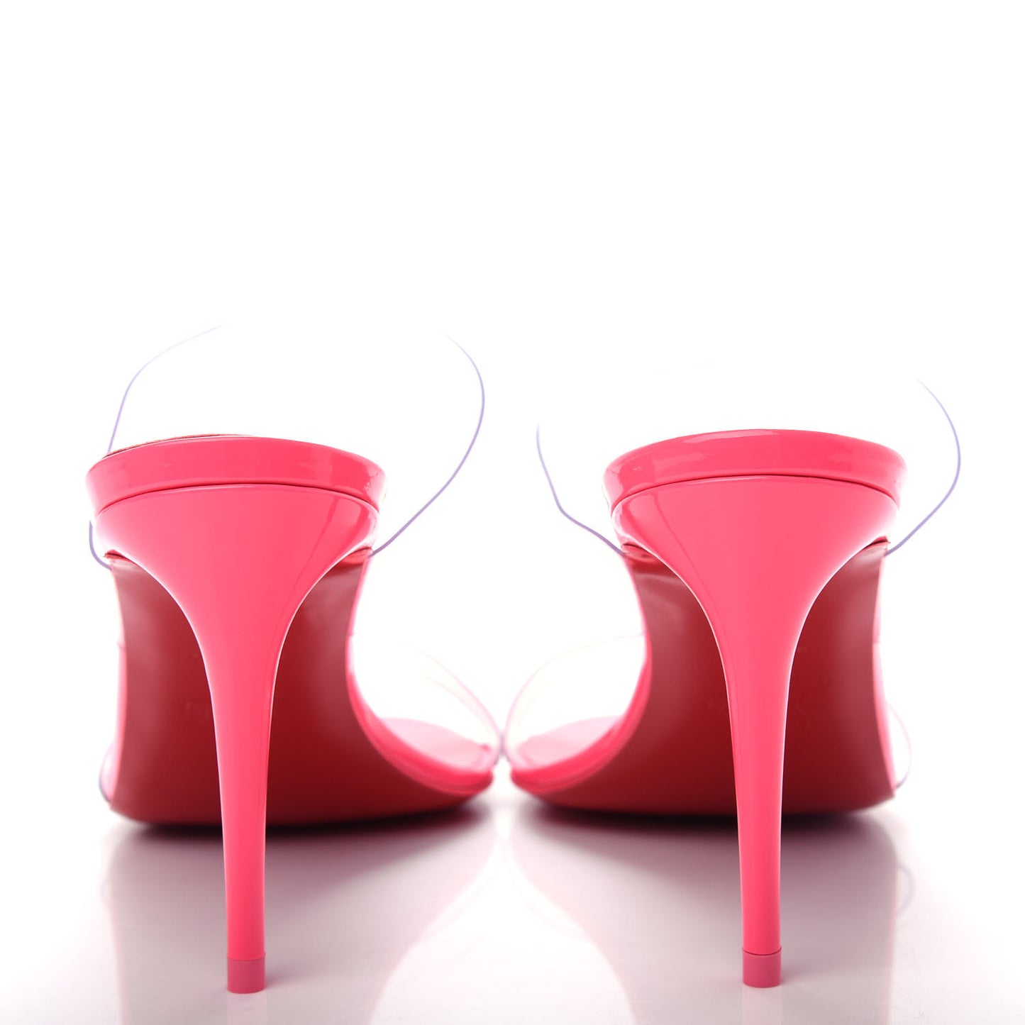 Patent PVC Just Nothing 85 Slide Sandals 37.5 Magnifique