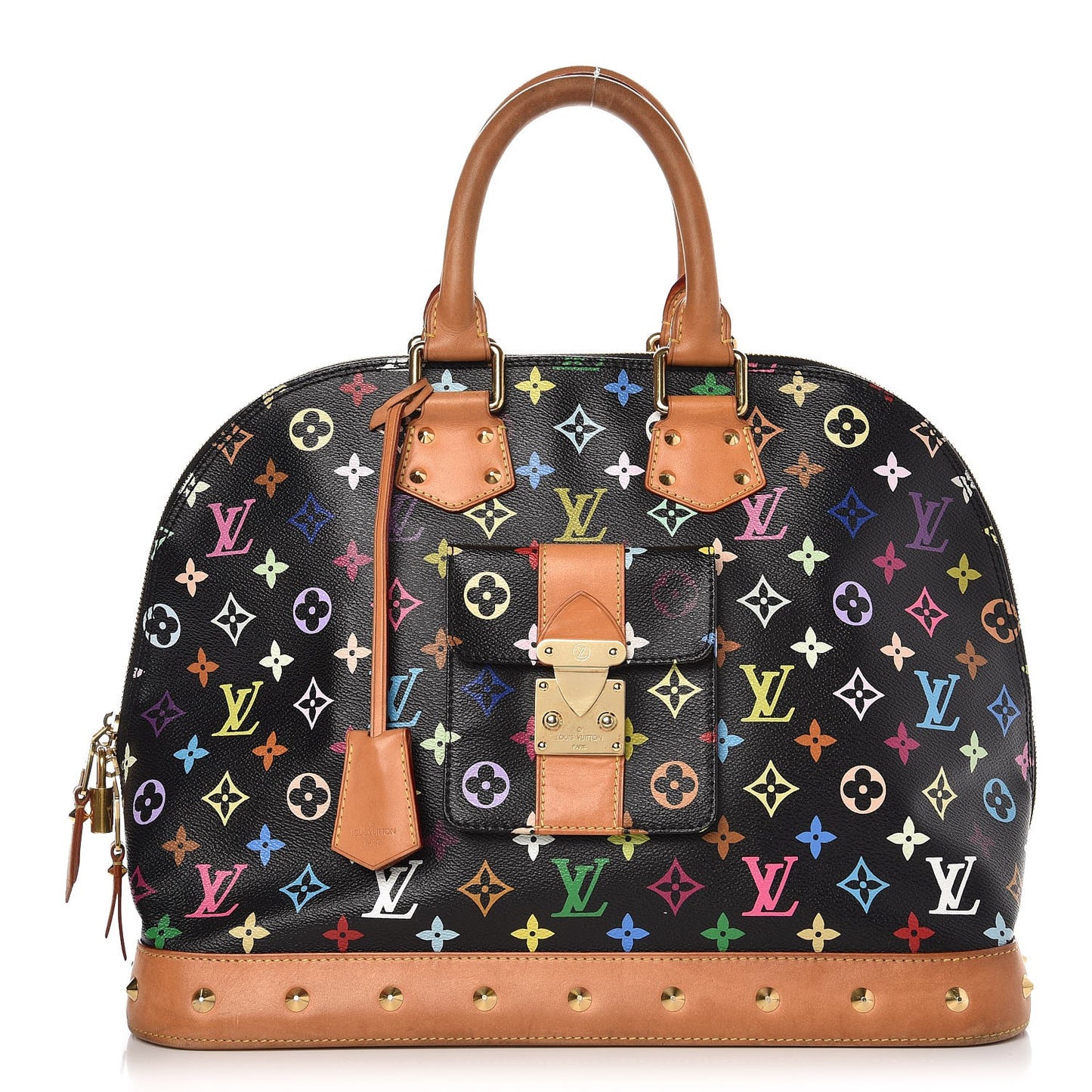 Monogram Multicolor Alma GM Black