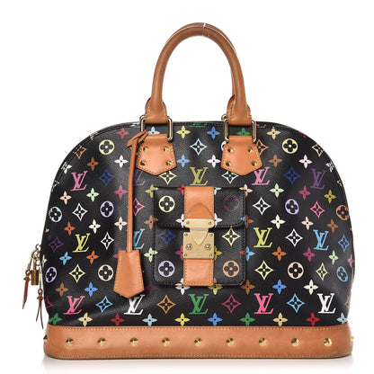 Louis Vuitton Monogram Multicolor Alma GM Black 1 of 15