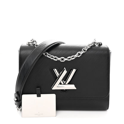 Louis Vuitton Epi Twist Shoulder Bag MM Black 3 of 11
