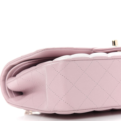 Chanel Caviar Quilted Medium Double Flap Light Pink 7 of 11