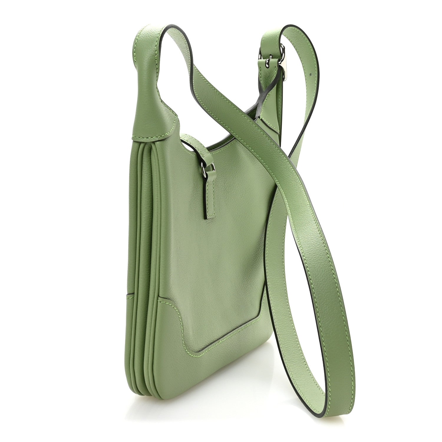 Hermes Evercolor Trim Duo Vert Criquet 3 of 11