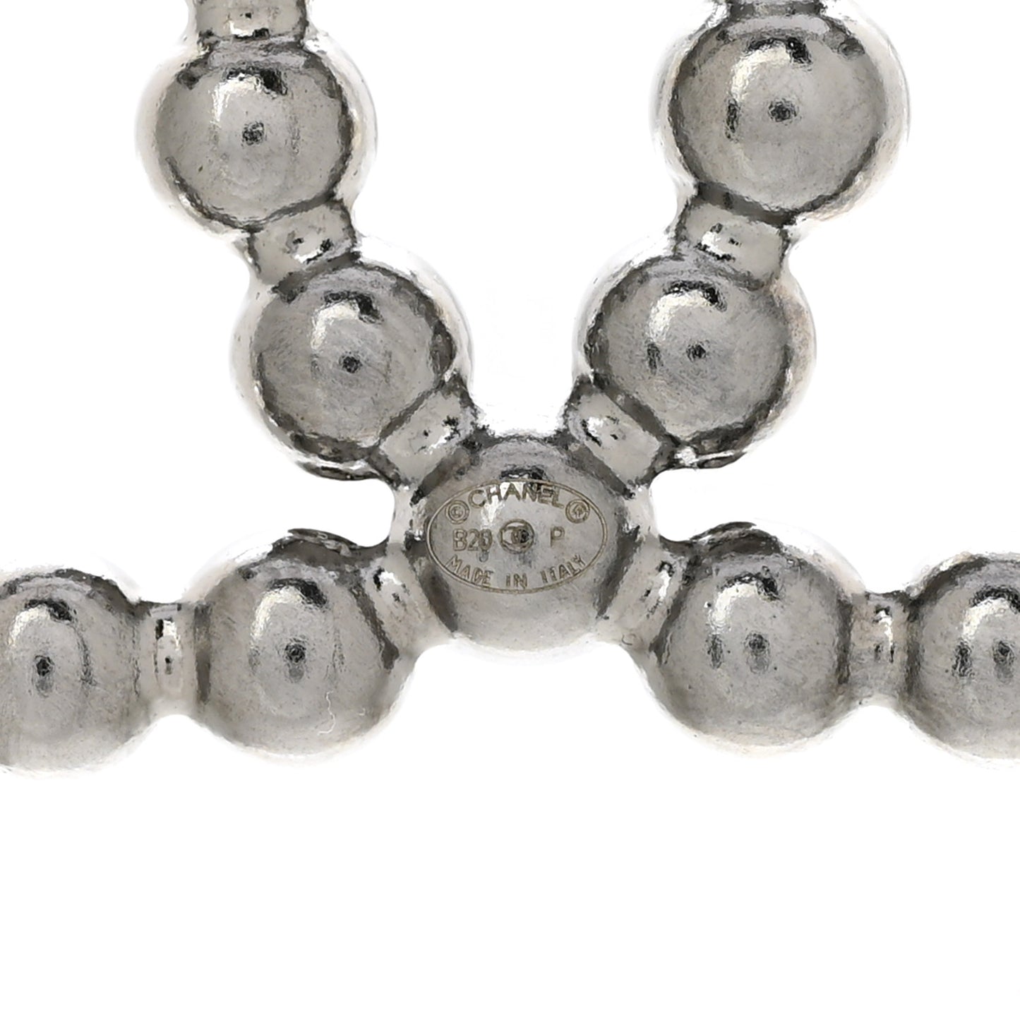 Pearl Crystal Bright Young Things CC Brooch Silver