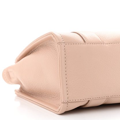 Marc Jacobs Grained Calfskin Small The Tote Bag Rose Dust 9 of 10