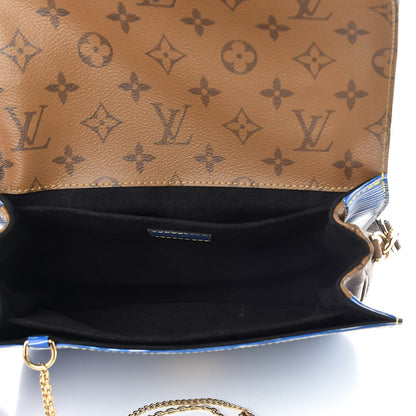 Louis Vuitton Epi Reverse Monogram Pochette Metis Denim Light 6 of 10